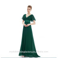 Großhandel gute Qualität Alibaba O Hals weiß Royal Blue lila grünen Strand Lange Hochzeiten Brautjungfer Abend Kleider LB56